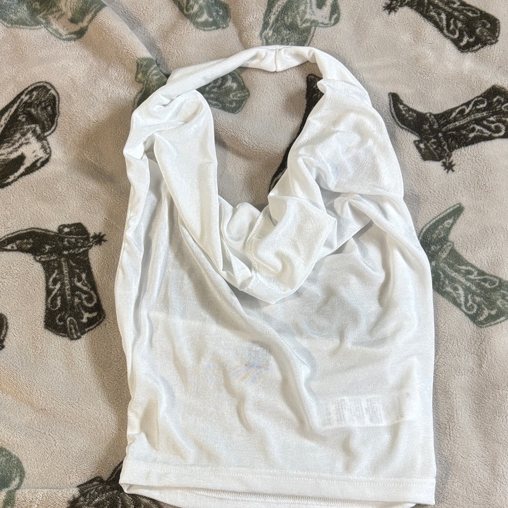 SHEIN Cream Sleeveless Top